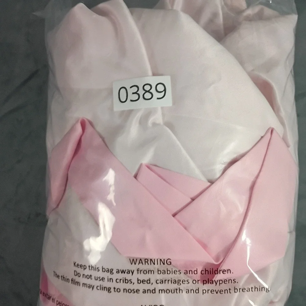 Girls Pink Satin Cold Shoulder Flower Girl Pageant Dress Rosette Pick-Up Gown